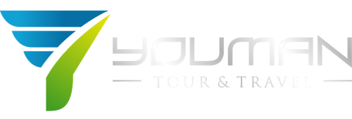 logo youman tour & travel white