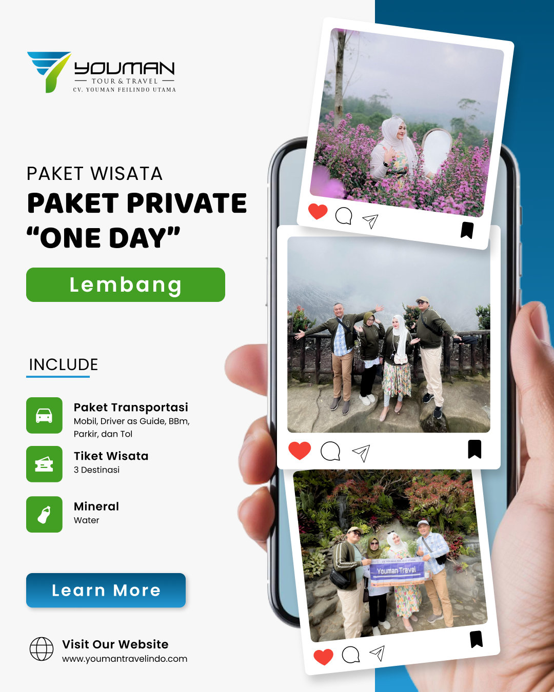 paket private one day lembang